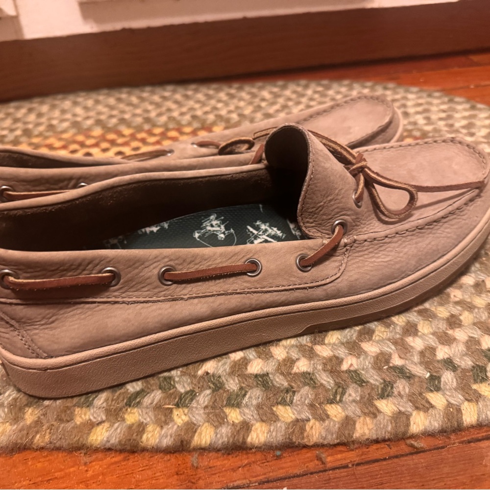 L. L. Bean Handsewn Leather Moccasins Size 14 like new - Picture 4 of 8